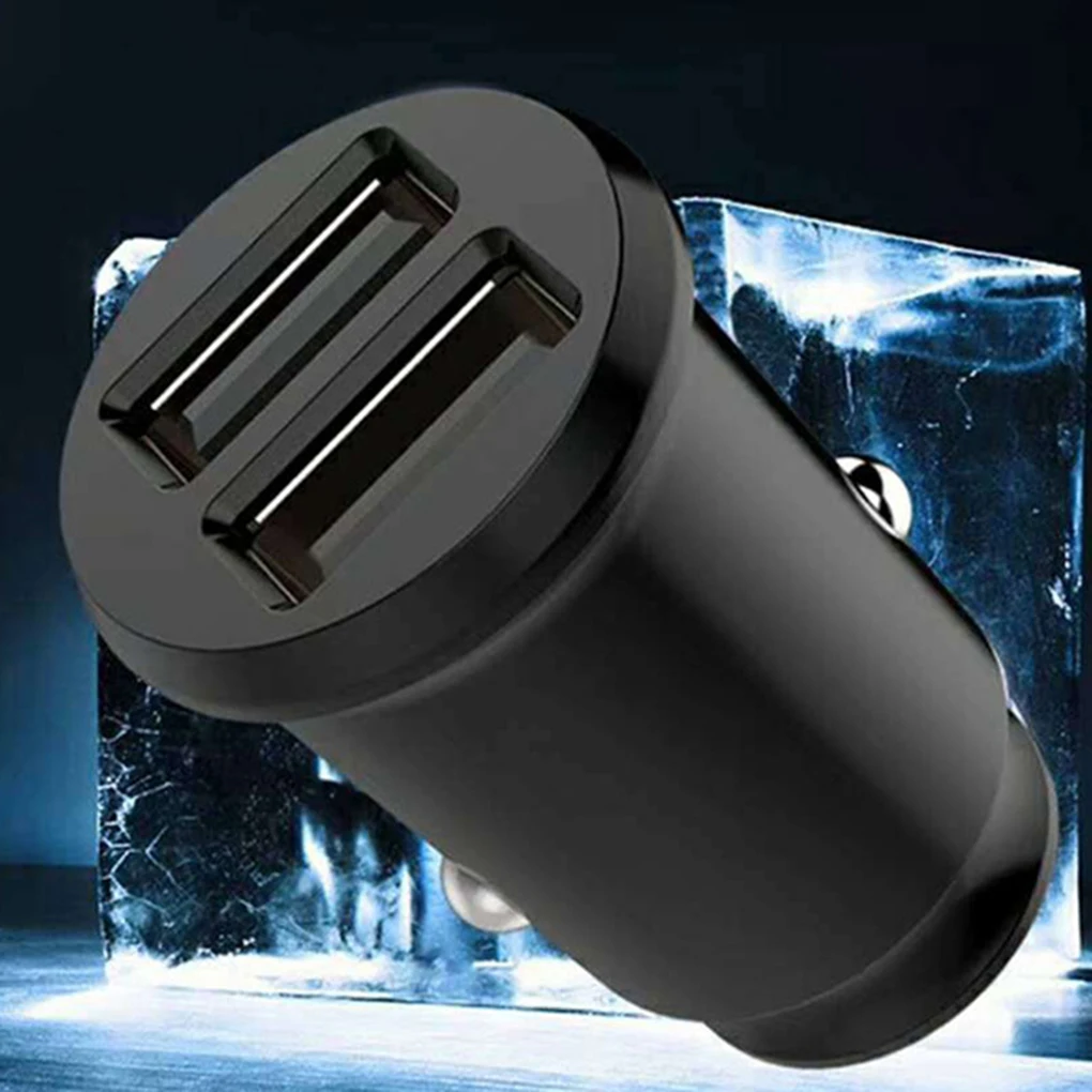 3.1A двойной USB мини автомобильное зарядное устройство мобильный телефон планшет gps универсальный Быстрая зарядка Авто Зарядка адаптер