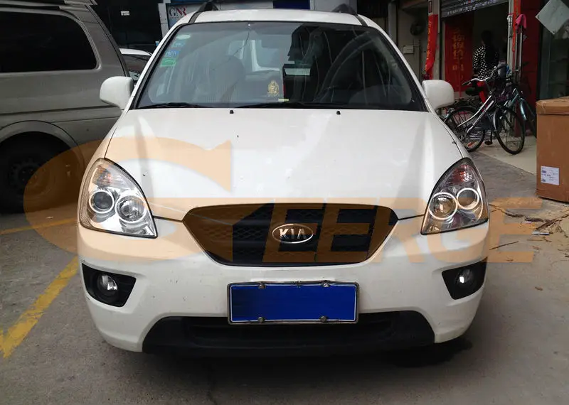 Для KIA Carens 2006 2007 2008 2009 2010 2011 2012 отличный ультра яркий CCFL ангельские глазки набор