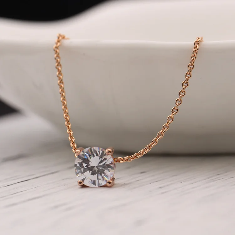 

SUN & CLOUD Korean-style Classic Simple Four Claws Short Necklace Women's Versatile Choker Hair Jewelry