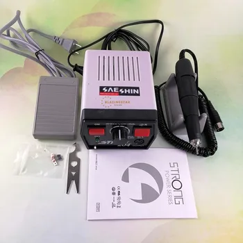

65W Electric Nail Drill Machine 35000rpm Strong 204 102L Electric Manicure Set Pedicure Machine Professionals Electric Nail File