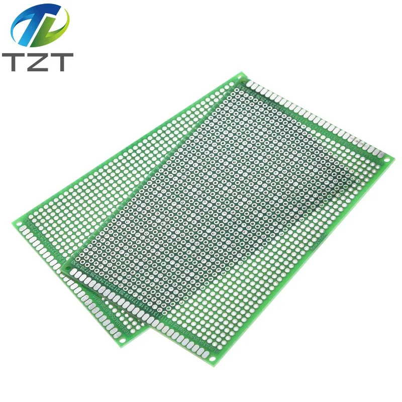8x12cm 80x120 mm Double Side Prototype PCB Universal Printed Circuit Board Protoboard For Arduino pcb kit board pcb board