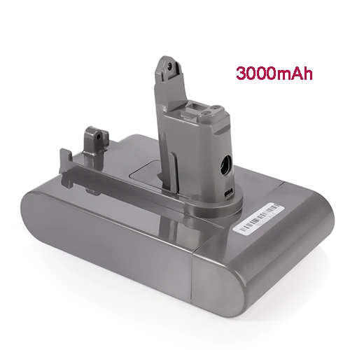 3000mAh 22,2 в 3000 мАч(только подходит для типа B) литий-ионная вакуумная батарея для Dyson DC35, DC45 DC31, DC34, DC44, DC31 животных, DC35 животных и 2.5Ah - Цвет: 3000mAh
