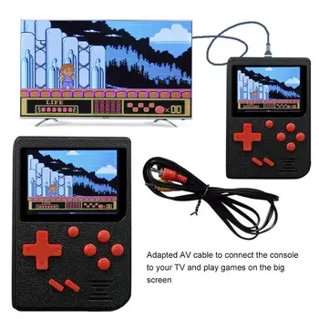 

Q6 Mini Handheld Nostalgic Students Multi-functional Handheld Built-in 129 8-Bit Game Console