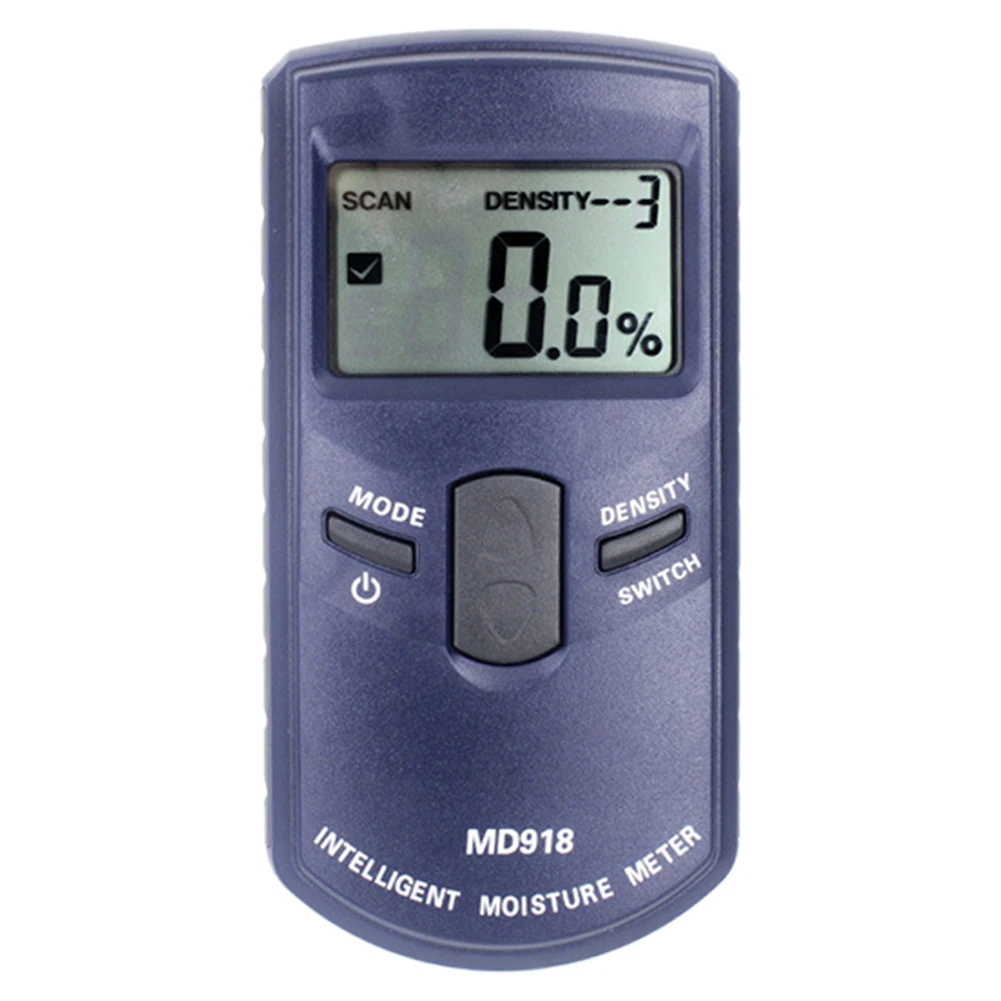 

MD918 Density Inductive Tester Multifunctional Portable Digital Display Hygrometer Wood Moisture Meter Instrument Paper Accurate