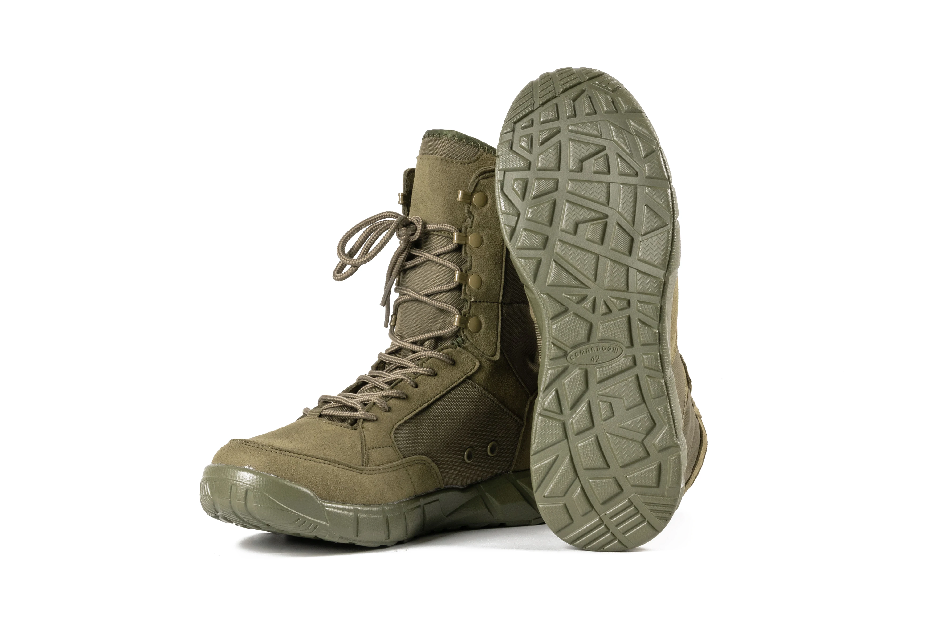 Made In China Light Style Green Tactical Hiking Training Boots