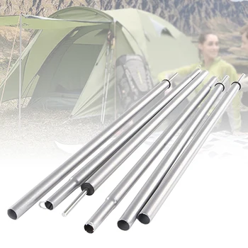 

2pcs Universal Tarp Support Stable Outdoor Camping Shelter Tent Pole Tool Garden Stand Beach Rod Easy Use Accessories Sand