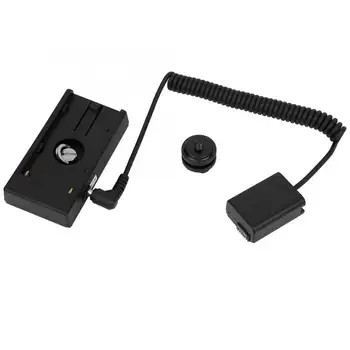 

Charger Batteries Plastic Portable Full Coded Dummy Battery Pack Coupler Adapter for NP-FW50 Battery Power Battery