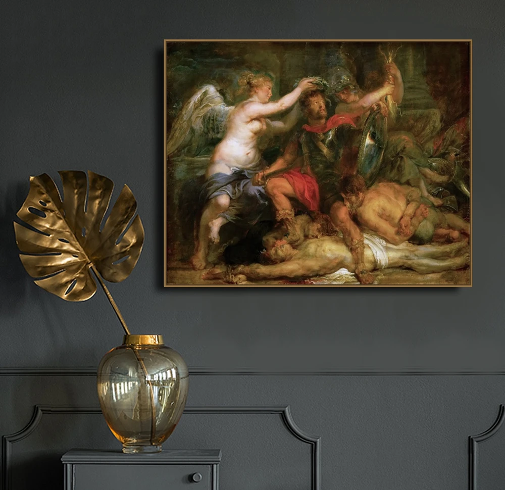 

Coronation of the Victor Rubens Canvas Painting Calligraphy Posters Prints For Living Room Bedroom Wall Pictures Home Art Decor