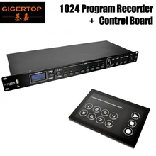 Gigertop TP-D1369 1024 DMX рекордер с KTV эффект изменения освещения контроллер платы набор продаж программа магазин и играть функция