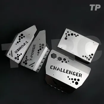 

Metal car body armor body armor anti-collision protective armor for KM Thor 1/6 rear straight axle short truck