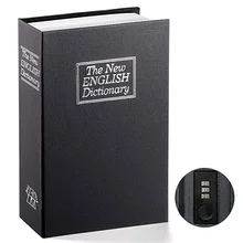 Coffre fort en forme de dictionnaire créatif, Mini boîte de rangement, livre de Simulation européen