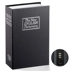 Coffre fort en forme de dictionnaire créatif, Mini boîte de rangement, livre de Simulation européen 