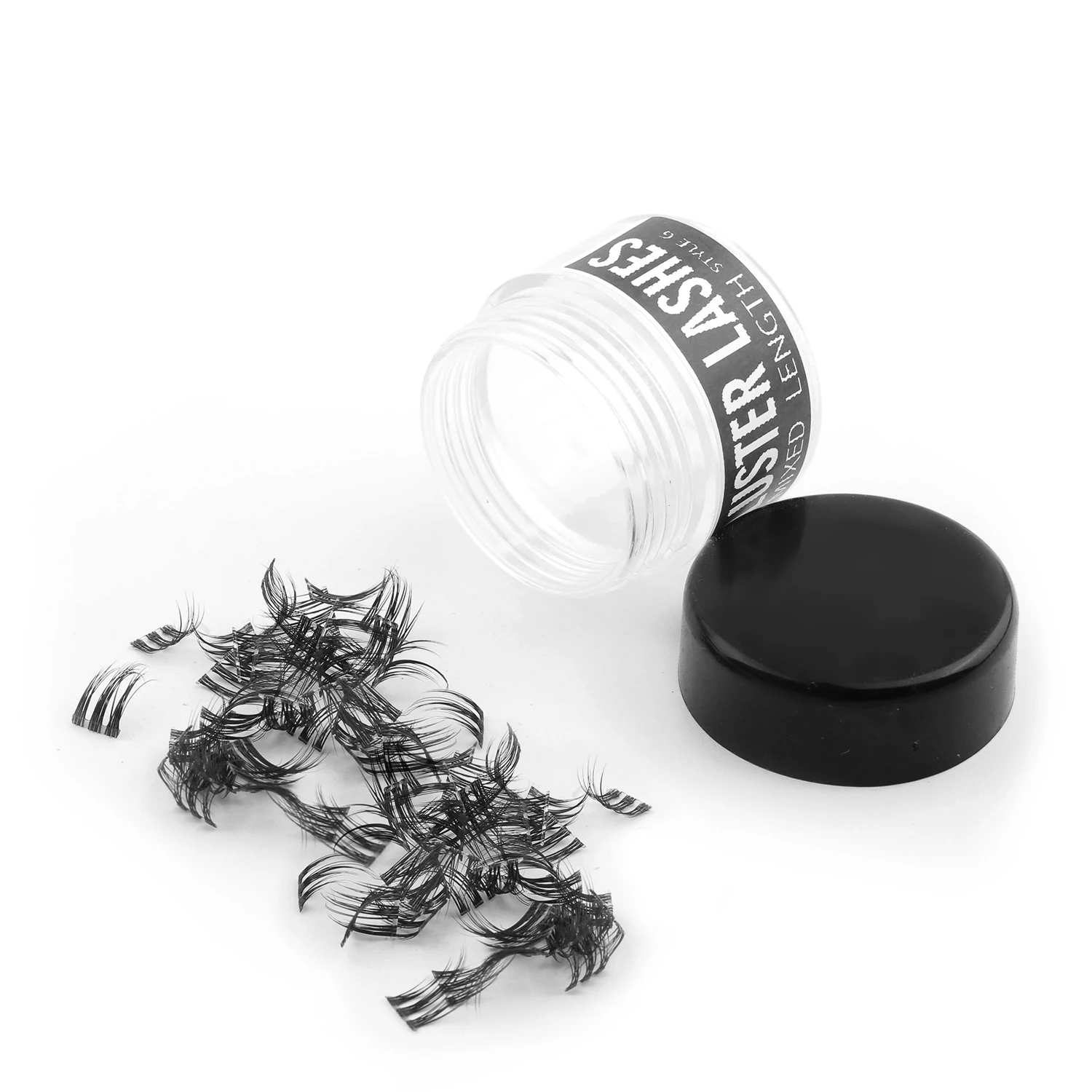 EASITENSION 40-50 Clusters Nesura Eyelash ресницы пучковые ресницы пучки ресницы ласточкин хвост