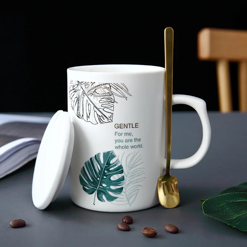 Креативная зеленая фотография 450mal с ложкой фотографический подарок фарфоровые