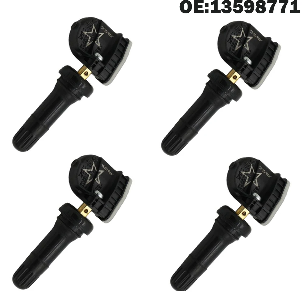 

4 PCS Car Tire Pressure Monitor Sensor TPMS 13598771 for Buick GL8 Chevrolet Colorado Cadillac ATS L