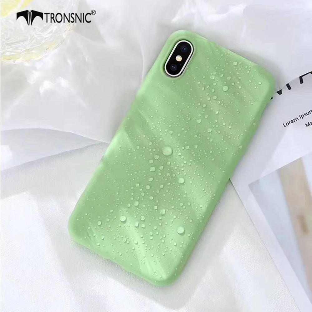 Силиконовый карамельный чехол для телефона iPhone 11 Pro X XS MAX XR мягкий матовый розовый