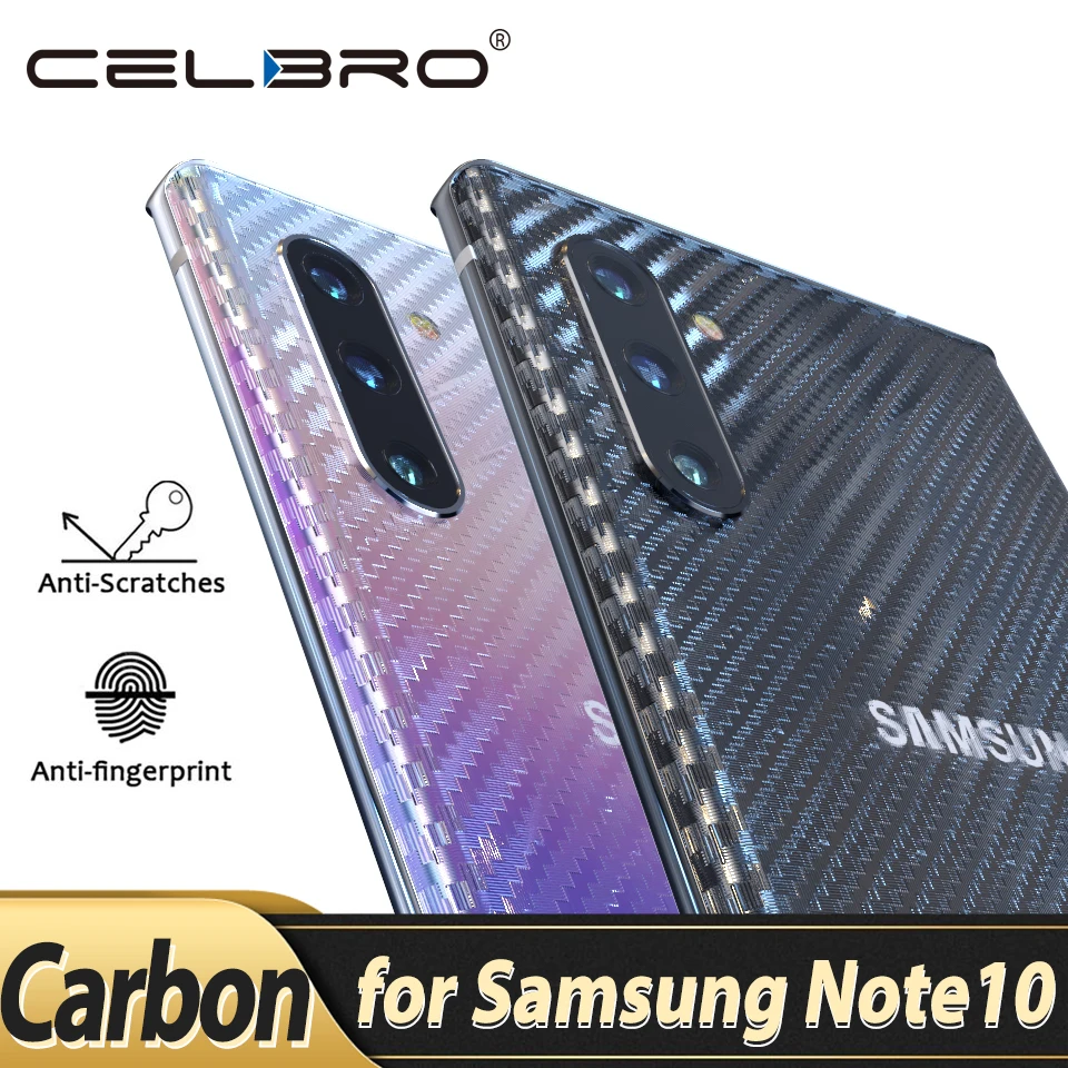 

Back Screen Protector for Samsung Galaxy Note 10 S10 Plus S10e S10+ Note 10+ M20 A50 Soft Carbon Fiber Sticker Protective Film