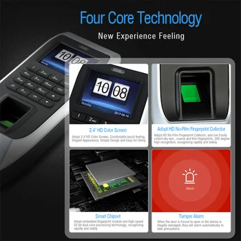 

Fingerprint Machine Time Attendance Fingerprint Recognition Password Door Opener Access Control System Employee Checking-in SUB
