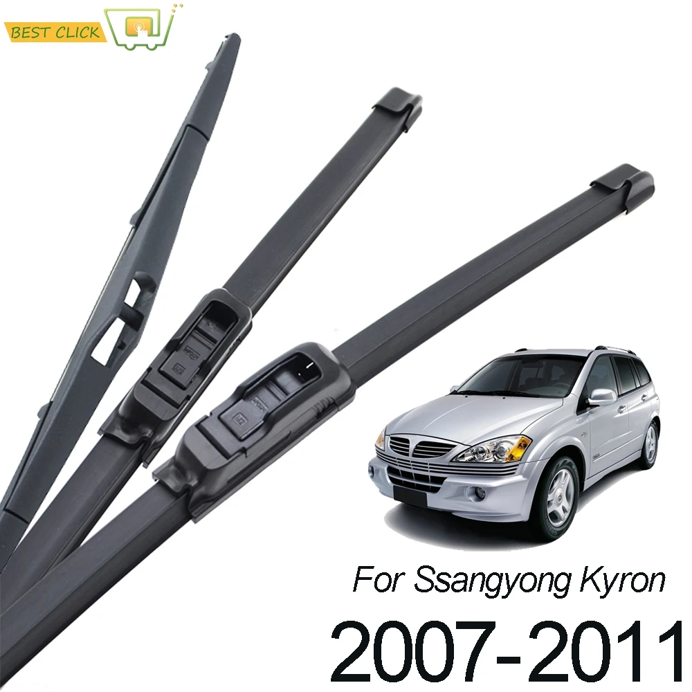Misima Windshield Windscreen Wiper Blades For Ssangyong Kyron facelift 10/2007 - 2011 Front Rear Window 2008 2009 2010 | Автомобили и