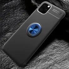 Для IPhone 11 Pro Max магнитный держатель телефона в автомобиль задняя крышка, кольцо держатель Чехол-6,1 дюймов