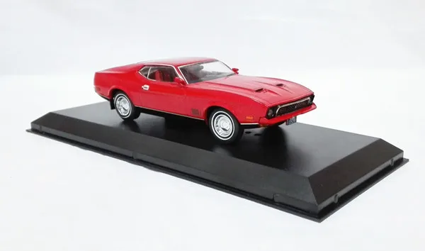 Зеленый свет 1:43 1971 FORD MUSTANG MACH 1 сплав автомобиль игрушки для детей модель оригинальная коробка