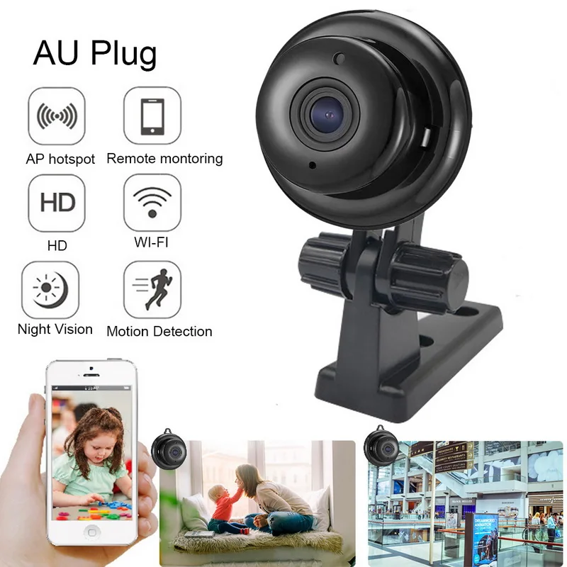 DIDIHOU, 3,6 мм, Wifi, мини ip-камера, уличная, ночная версия, для домашней безопасности, беспроводная, маленькая, CCTV, инфракрасная, с датчиком движения, монитор