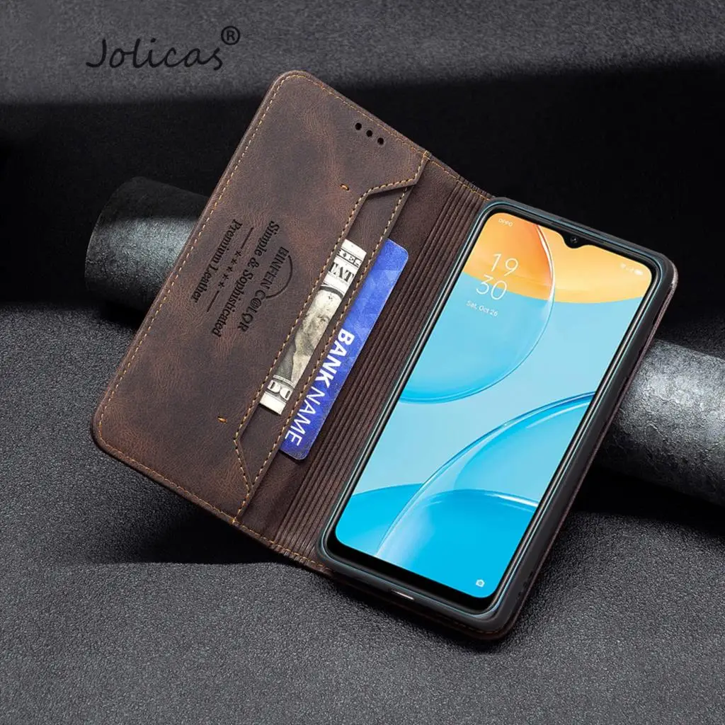 Business Flip Phone Shell Per Oppo A15 Aksesuar Non Specificato Telefono Aksesuar Custodia Cellulare Per Oppo Cellulare Oppo A16S A16 Cover