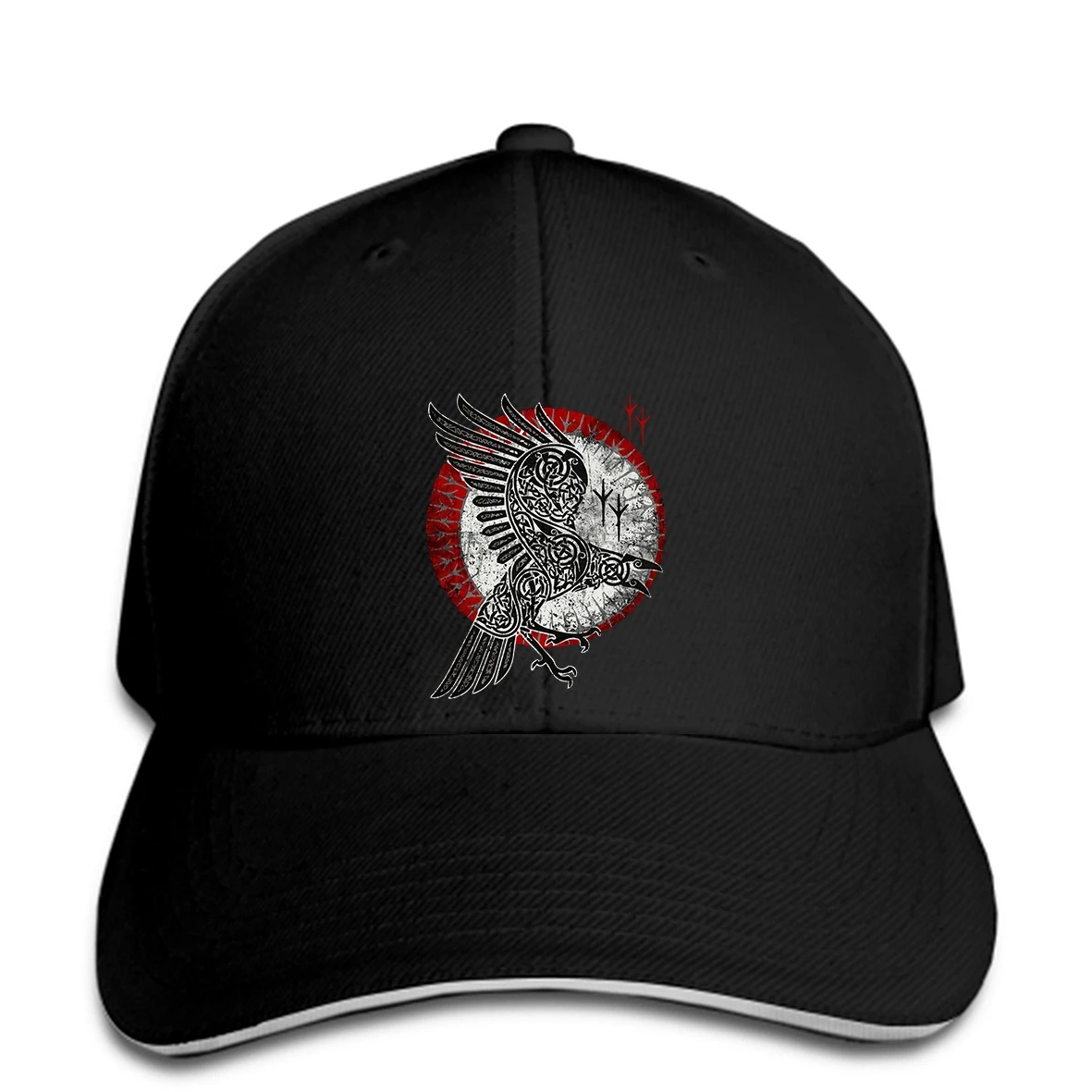 NORSE RAVEN детская бейсбольная кепка для девочек Hugin and Munin Valhalla Vikings Odhin Odin Thor snapback