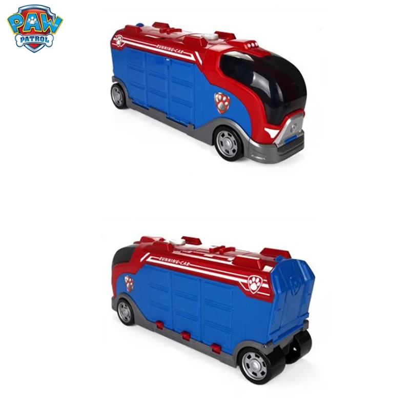 Paw Patrol собака спасательные игрушки набор Щенячий патруль автомобиль автобус Patrulla Canina Ryder Аниме фигурки модель подарок на день рождения