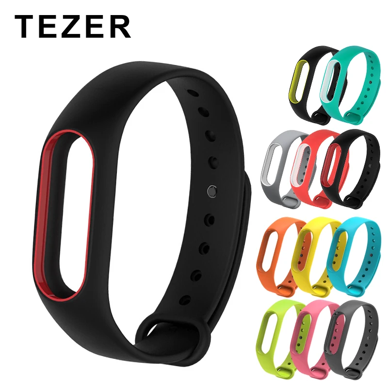For Mi Band 2 Strap Replacement Bracelet For Xiaomi Band 2 Print Silicone Universal Wristband Colorful Waterproof Watch Band