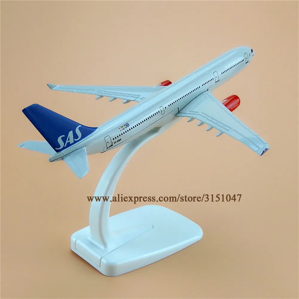 16 см Air скандинавский SAS Airlines A330 Airbus 330 Airways металлический сплав модель самолета самолет литье под давлением