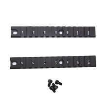 2 шт. 13 слот Военная Экипировка тактические принадлежности для охоты RIS RAS 20 мм Вивер Пикатинни длинный рельс Набор для G36 G36C системы