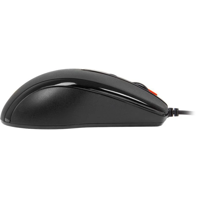 Мышь A4 X-718BK черный оптическая(3200dpi) USB1.1 игровая(6but