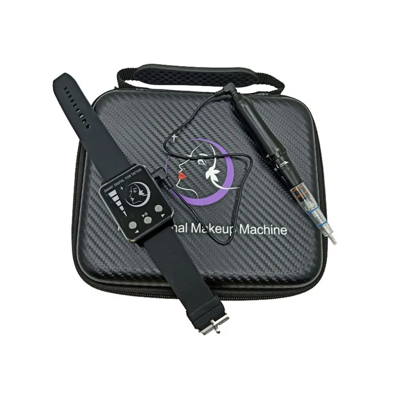  Permanent Tattoo Machine Painless Semi-Permanent Eyebrow Tattoo Machine Professional Watch Control 