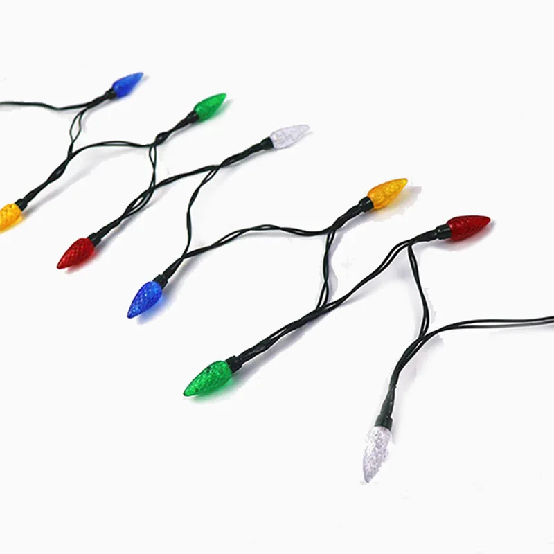 Рождественский светодиодный usb-кабель для зарядки смартфона, светодиодный кабель для украшения комнаты, ночник, зарядный кабель для телефона 5/6/7/8