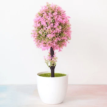 

Bonsai Succulent Plant Crafts Ornament Decoration Artificial Flower Home Office