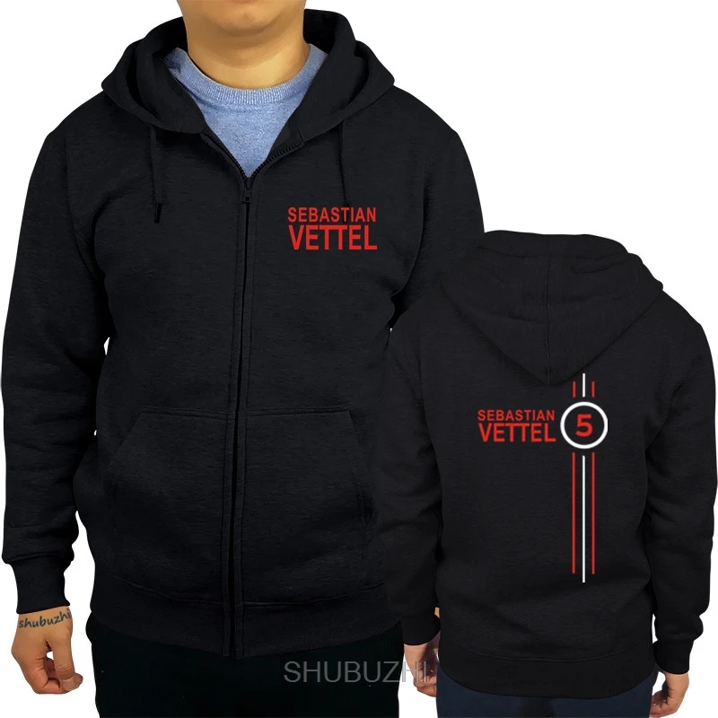 

Sebastian Vettel Number 5 Mens hoodies Formula 1 Driver men Hoodies Sweatshirt Sportswear Male Fleece Hooded Zipper Jacket