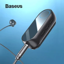 Baseus Bluetooth 5,0 приемник 3,5 мм разъем аудио Bluetooth передатчик для наушников динамик беспроводной Bluetooth адаптер