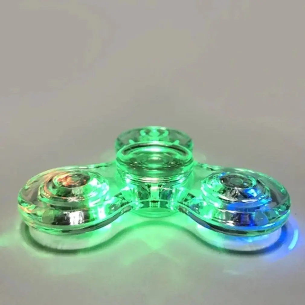 LED Light Spinner Toy Relief Anxiety Stress Toys