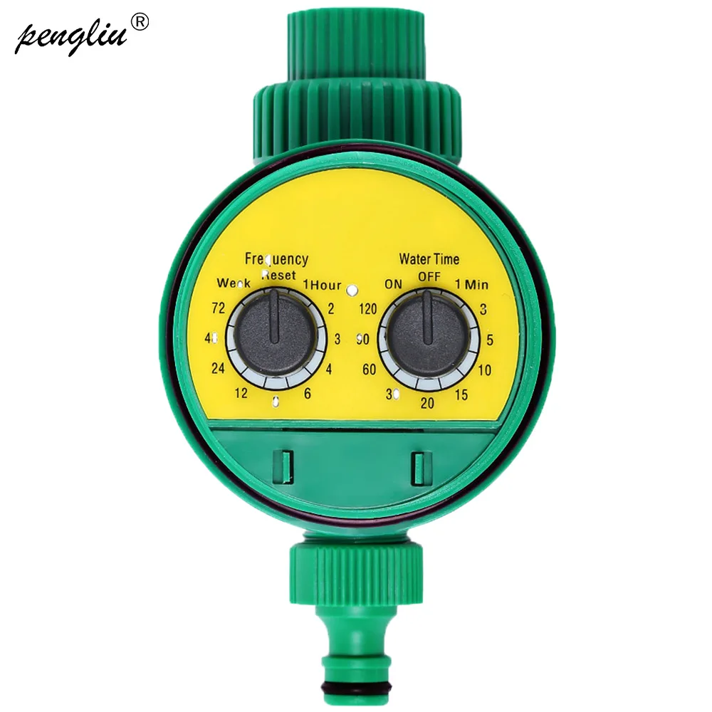 Analog Zwei Zifferblatt Kunststoff Wasser Timer Ventil Multi funktion Garten Automatische Elektronische Bewässerung Wasserhahn Bewässerung Controller-in Garten-Wassertimer aus Heim und Garten bei