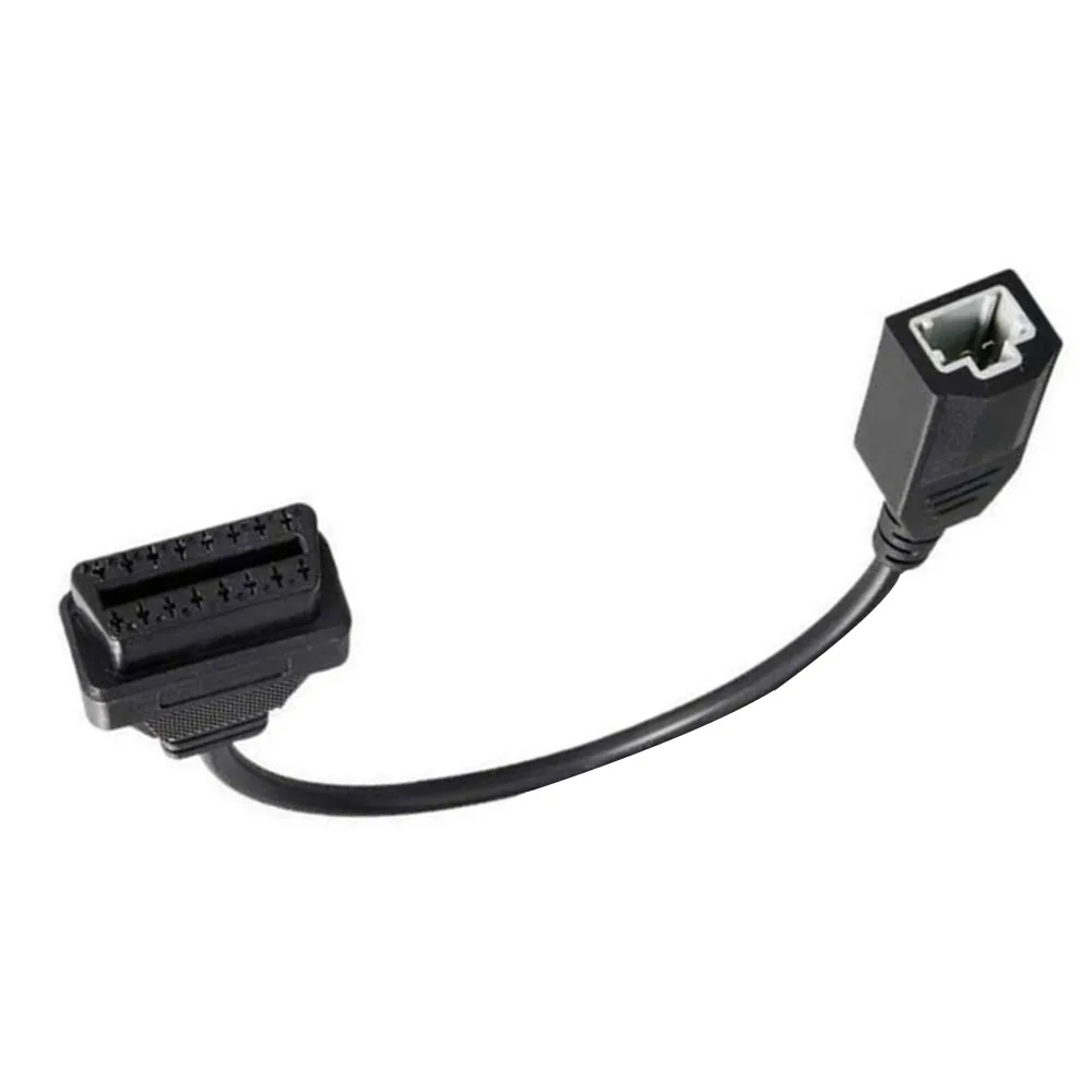 1 шт. Автомобильный Кабель-адаптер OBD Женская соединительная линия OBD2 16Pin адаптер для Honda 3 Pin диагностический кабель Высокое качество