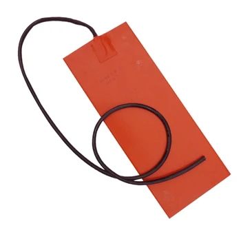 

200*360mm Silicone heating pad 48V 360W with 3M adhesive and 100k thermistor
