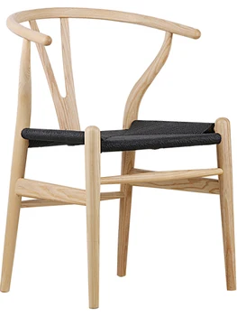 

Y chair impulse promotes Nordic style new Chinese leisure backrest armrest solid wood dining chair study negotiation balcony cha