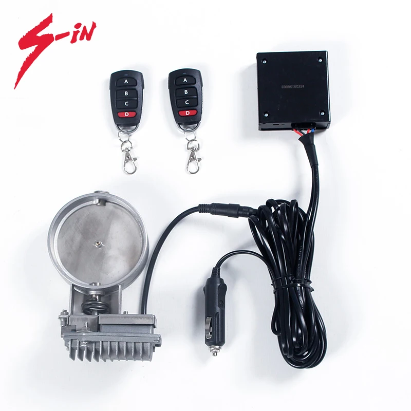 

Exhaust Cutout Valve 304 Stainless Steel Electric Exhaust Valve Remote Control Sounds Valve
