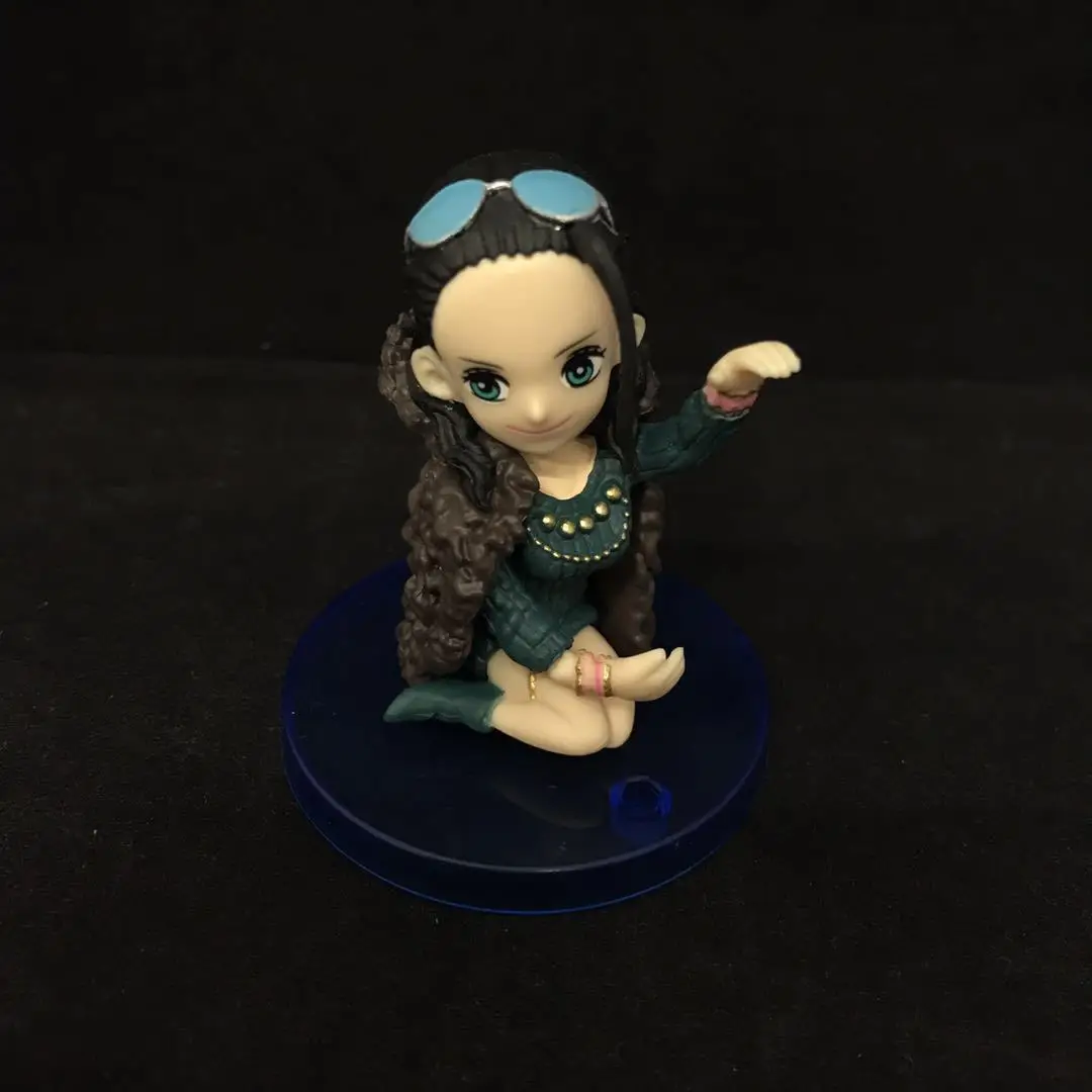 One Piece 20 Anniversary WCF 5-Blue Clothes Luffy Sauron Hawkeye Sanji Gismo Capsule Toy Garage Kit