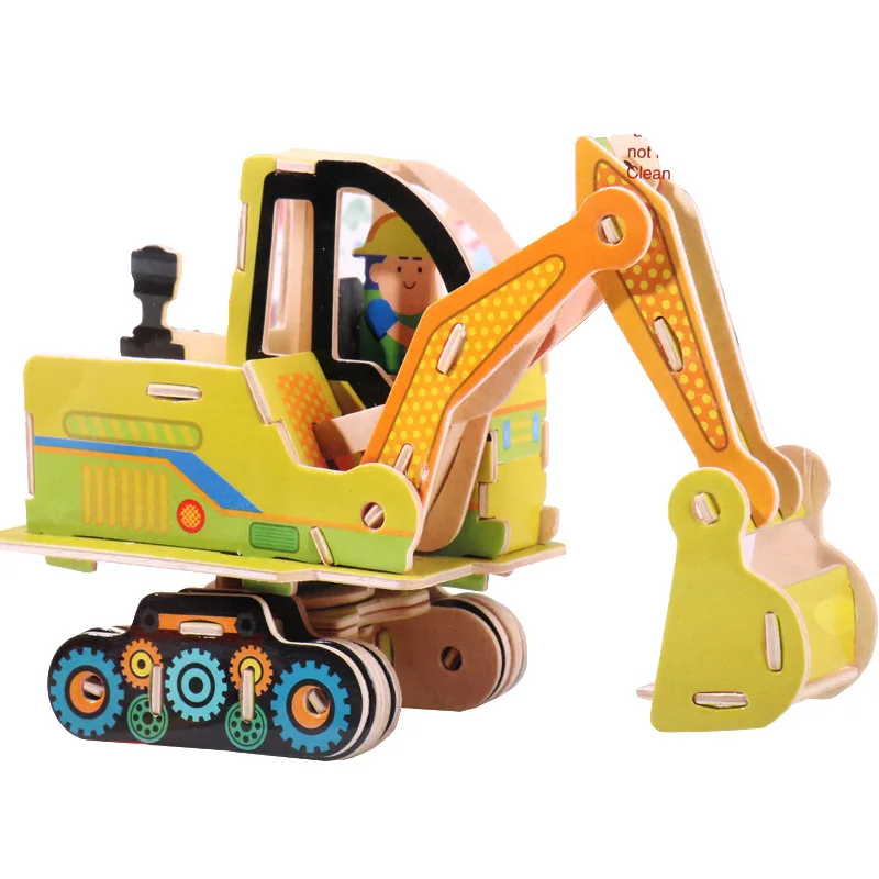 Children-s-Wooden-Assembling-Car-3D-Three-Dimensional-Puzzle-Engineering-Truck-Excavator-Insert-Toys-Children-s (2)