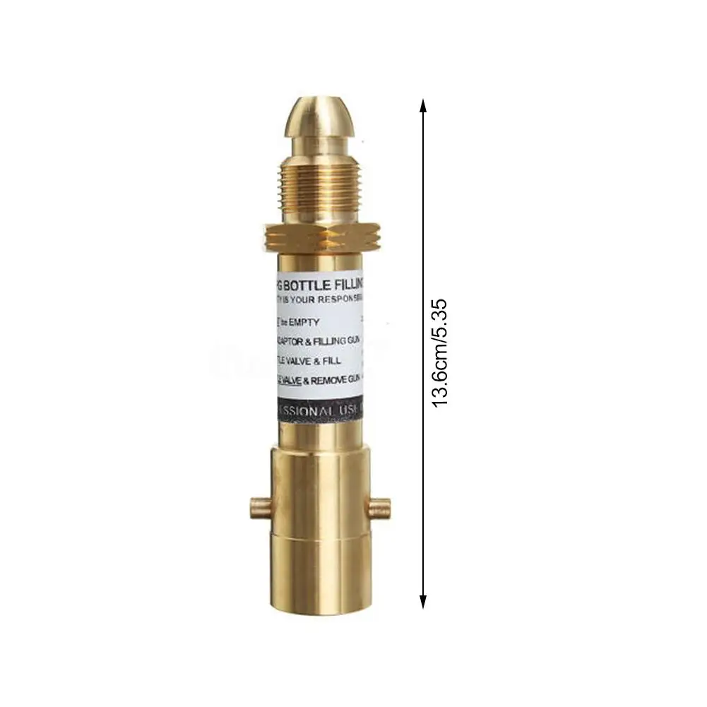 NEW Propane Bottle Replacement Brass Adapter for LPG GPL Gas Bottles#CO