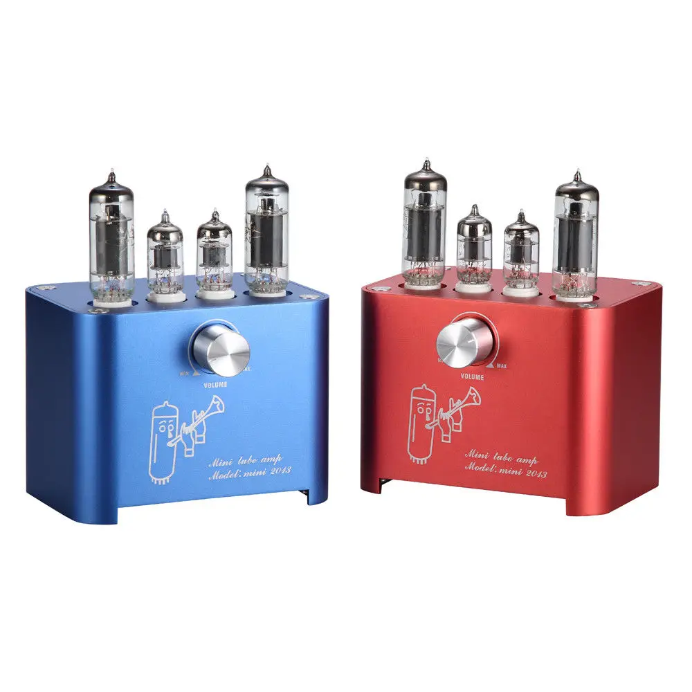 Douk Audio Mini 6J1+6P1 Vacuum Tube Amplifier Stereo HiFi Desktop Power Valve 3W+3w|Усилители мощности| |