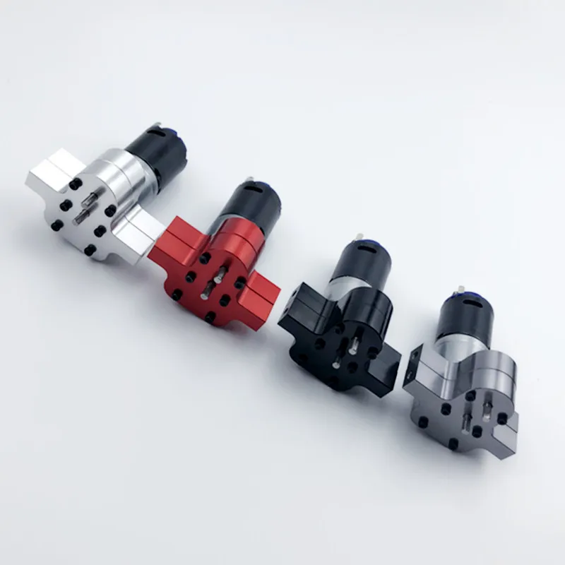 JVSISM 370 Brushed Motor+Alloy Heat Sink Gear Box Set with Steel Gears for WPL Henglong C14 C24 B14 B24 B16 B36 4X4 6X6 Upgraded Parts,Grey JVSISM 370 Brushed Motor+Alloy Heat Sink Gear Box Set with Steel Gears for WPL Henglong C14 C24 B14 B24 B16 B36 4X4 6X6 Upgraded Parts,Grey