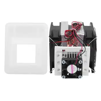 

Semiconductor Refrigeration Electronic Cooler Cooling System Self-Made Air Conditioner 12V